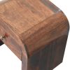 California Walnut Disc Bedside - Image 15