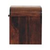 California Walnut Disc Bedside - Image 18