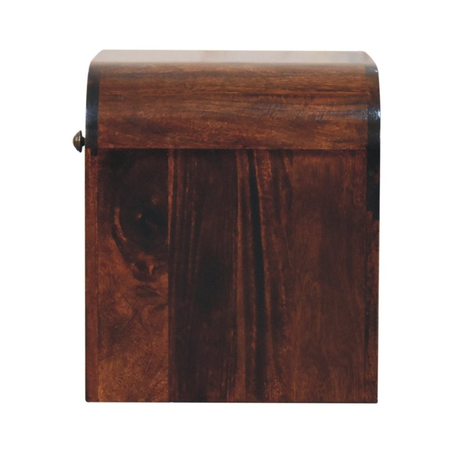 California Walnut Disc Bedside - Image 18