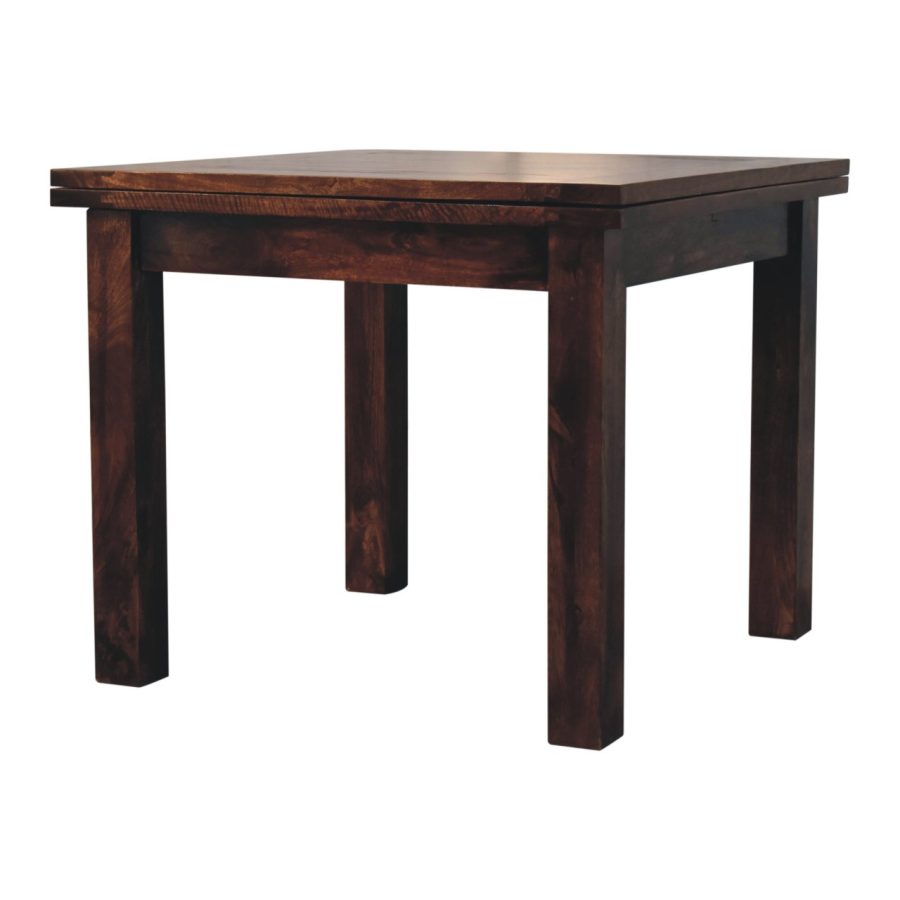 California Walnut Extendable Butterfly Dining Table - Image 4