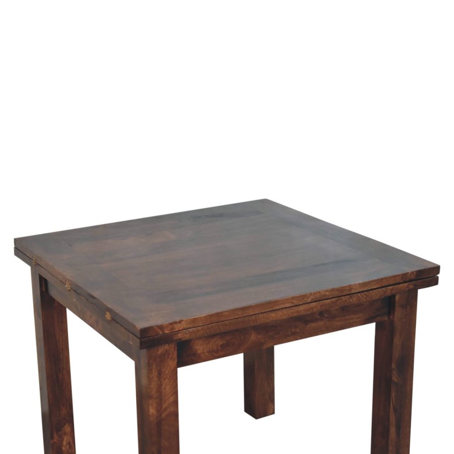California Walnut Extendable Butterfly Dining Table - Image 7