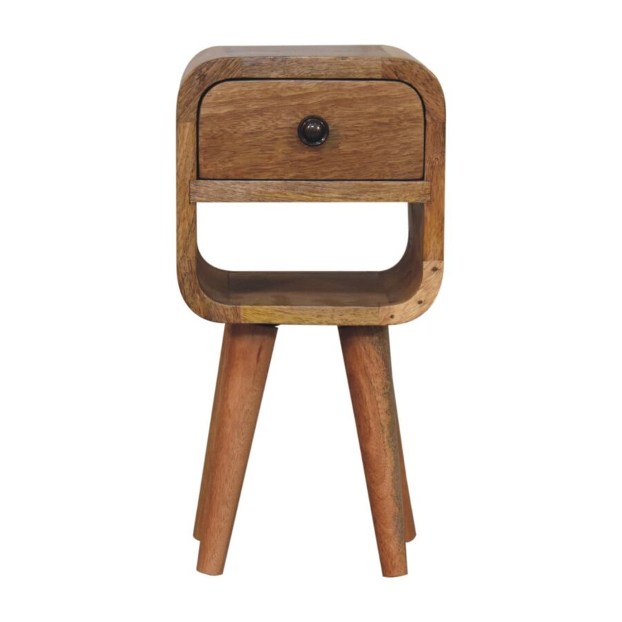 Extra Mini Oak-ish Curve Lower Bedside - Image 2