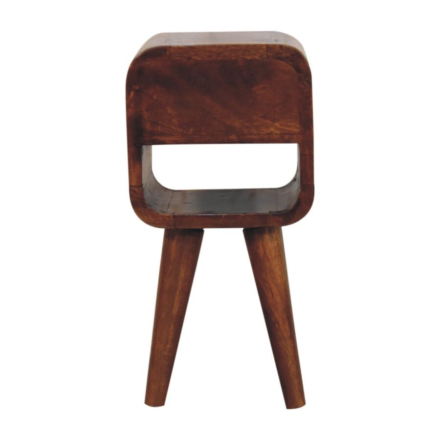 Extra Mini Chestnut Curve Lower Bedside - Image 10
