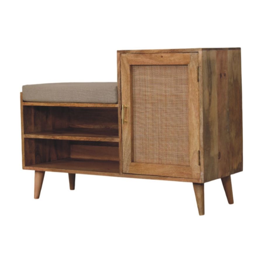Larissa 2 slot Oak-ish Bench Unit - Image 4