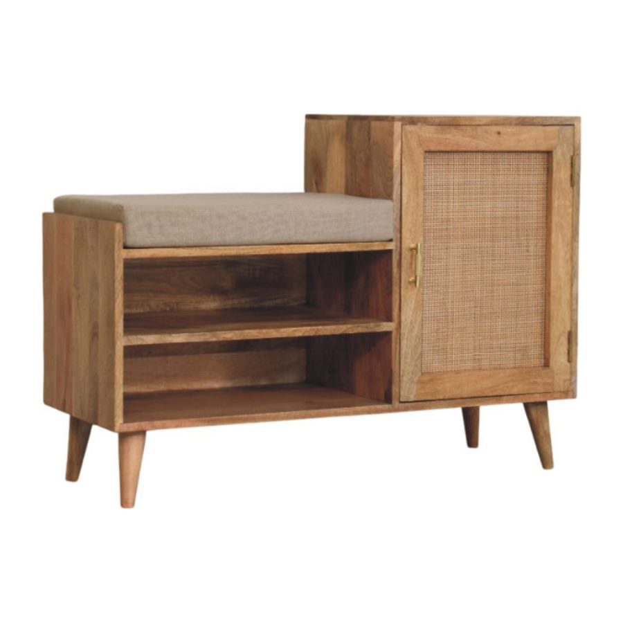 Larissa 2 slot Oak-ish Bench Unit - Image 3
