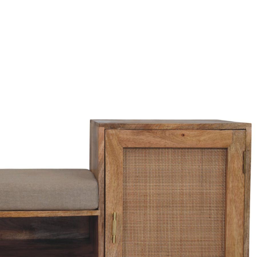 Larissa 2 slot Oak-ish Bench Unit - Image 5