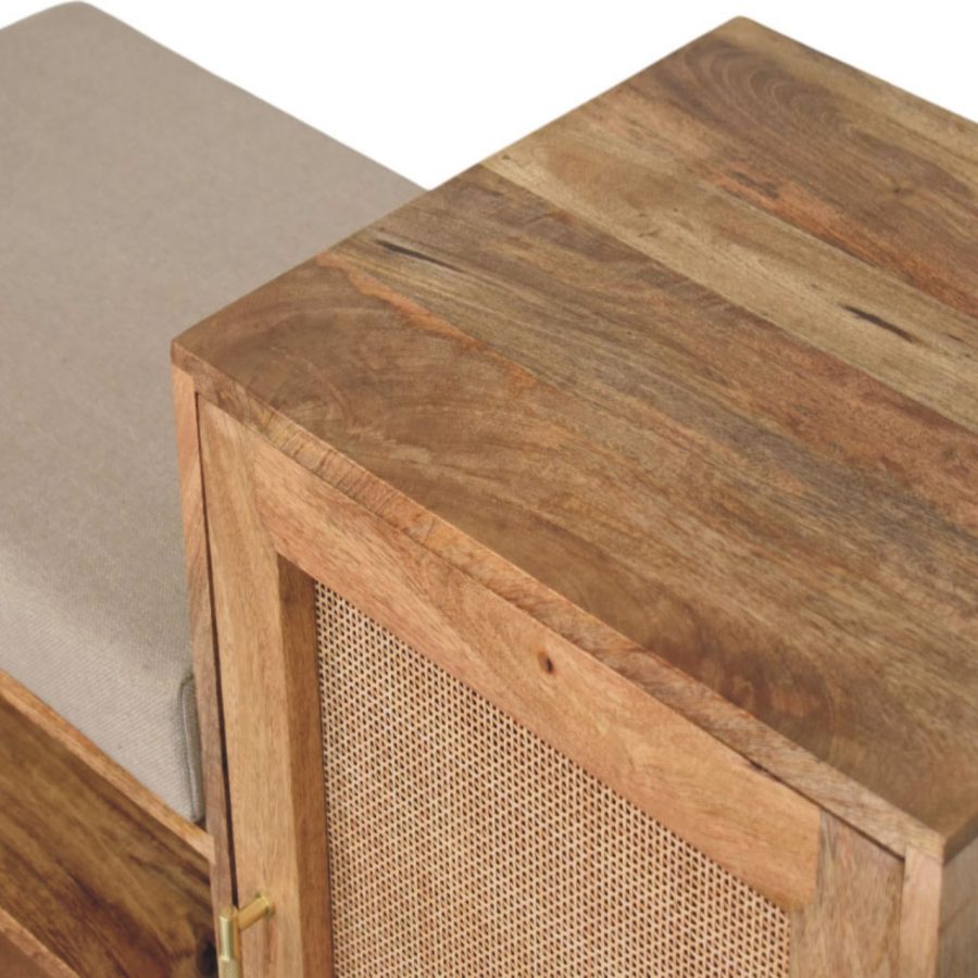 Larissa 2 slot Oak-ish Bench Unit - Image 6