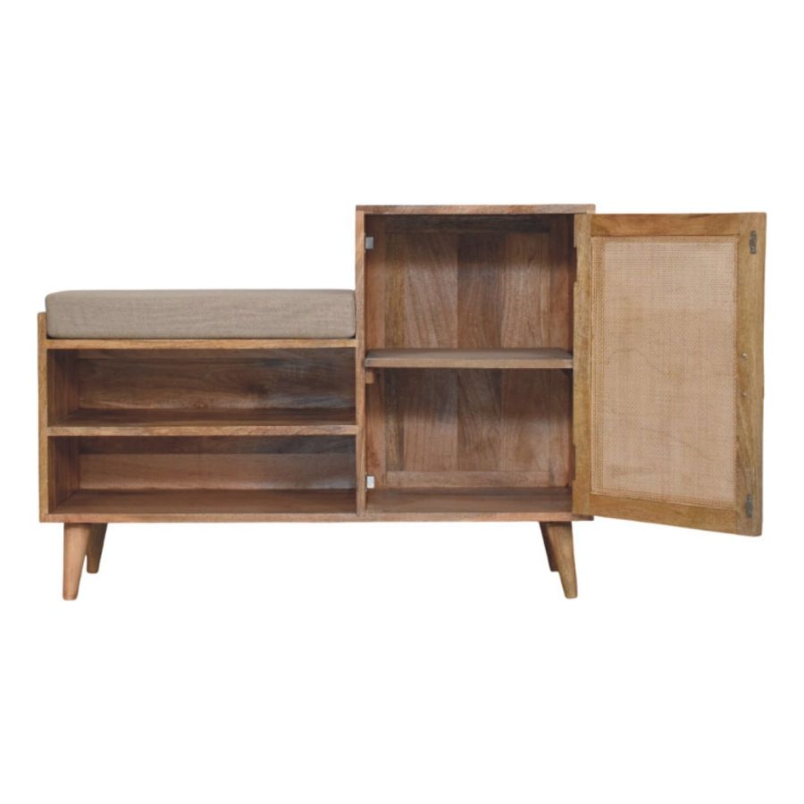 Larissa 2 slot Oak-ish Bench Unit - Image 9