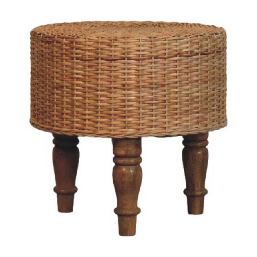 Regency Round Woven Stool