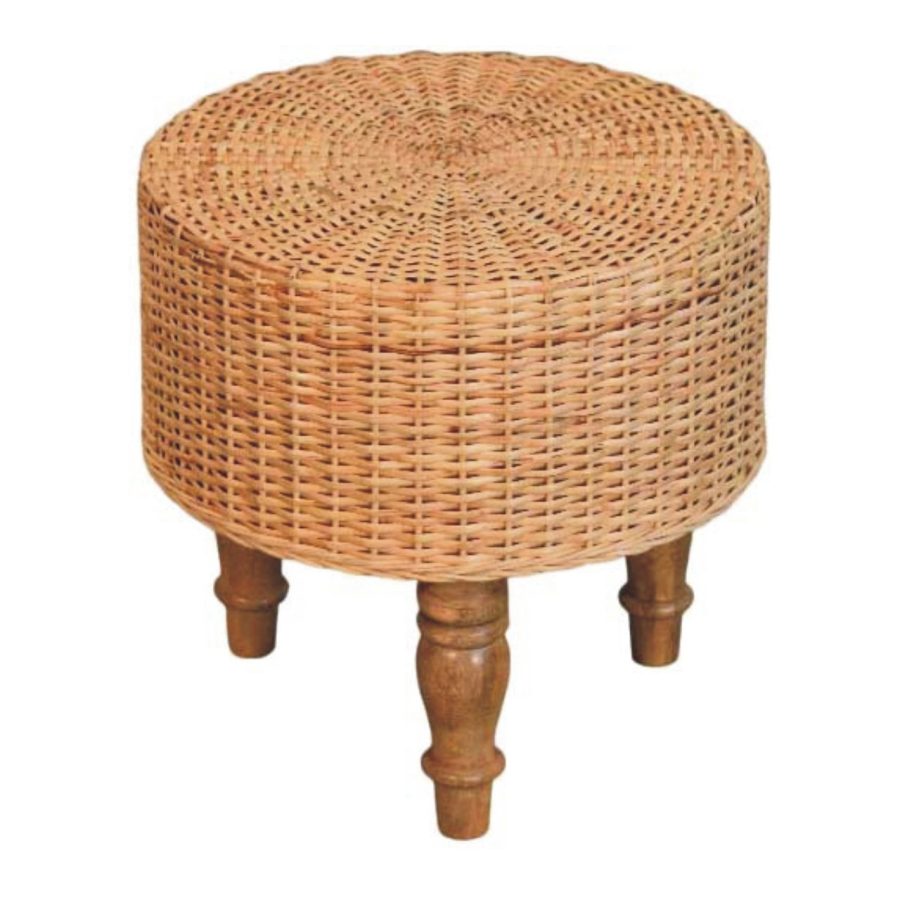 Regency Round Woven Stool - Image 2