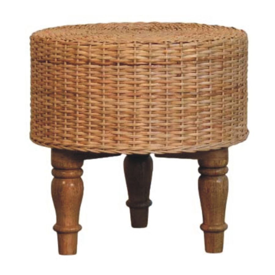 Regency Round Woven Stool - Image 4
