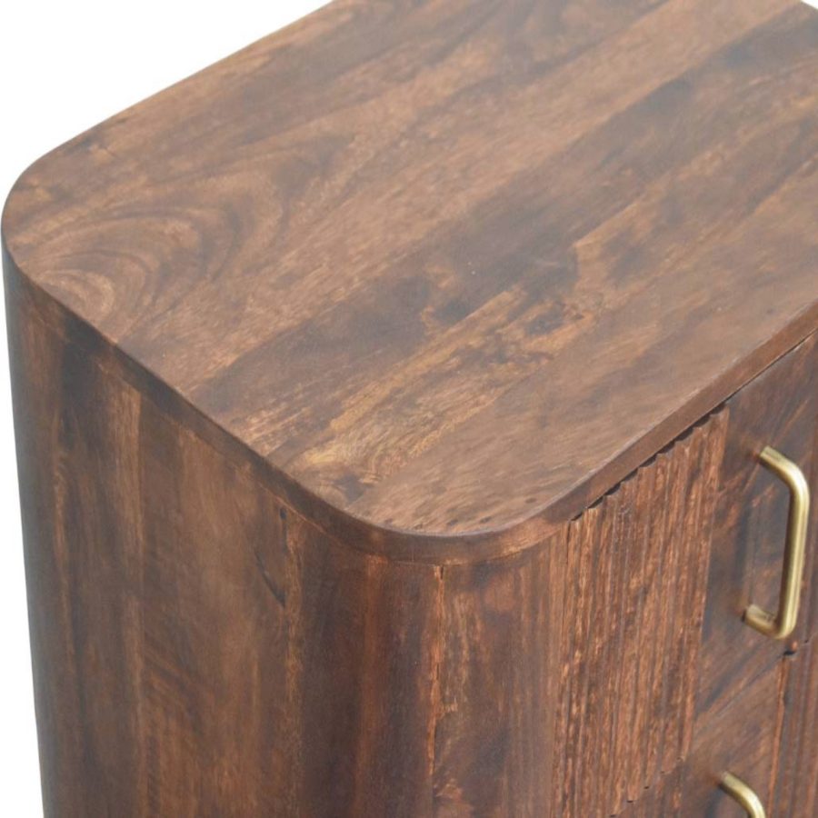 Marlowe Fluted Nightstand - Image 5