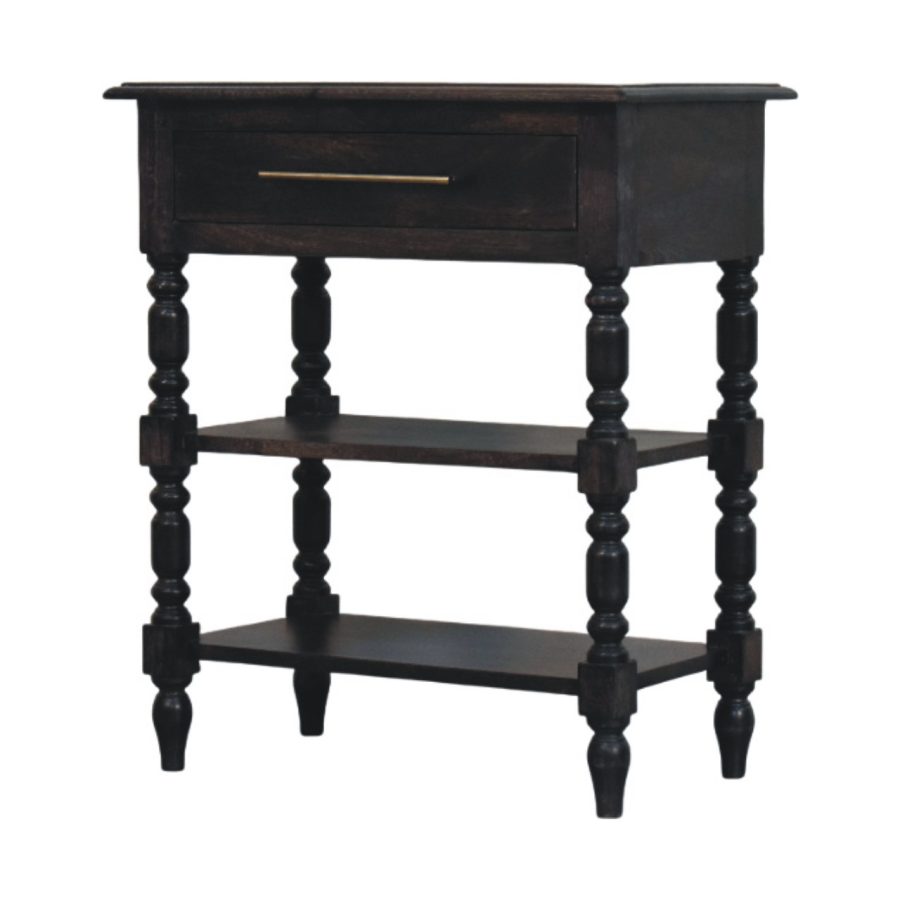 Heritage Turned-Leg Side Table - Image 2