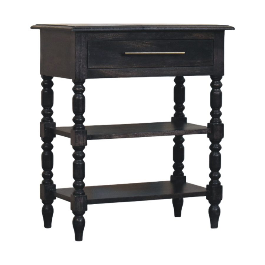 Heritage Turned-Leg Side Table - Image 3