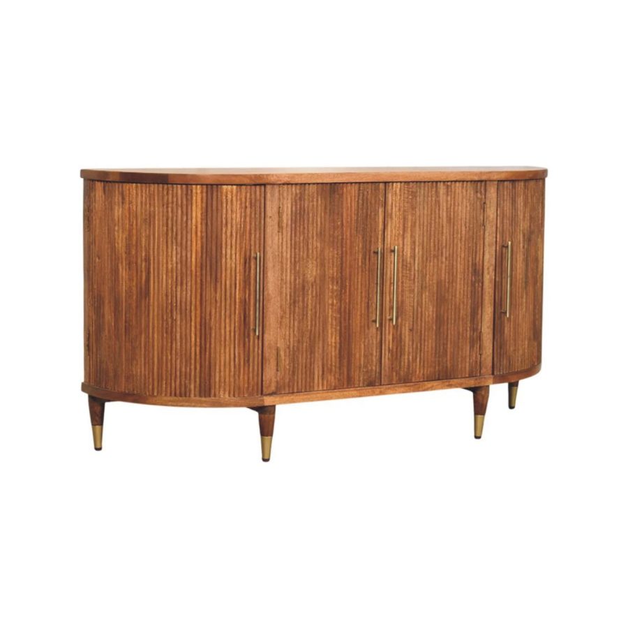 Ravello Curved 4-Door Sideboard - Image 3