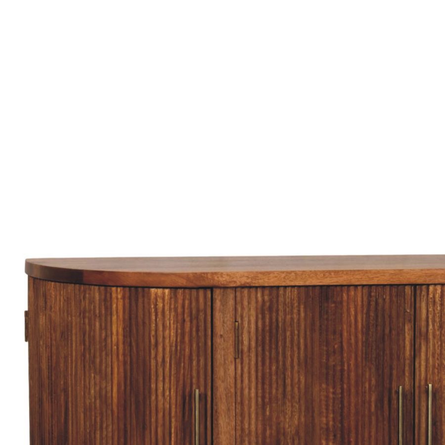 Ravello Curved 4-Door Sideboard - Image 4