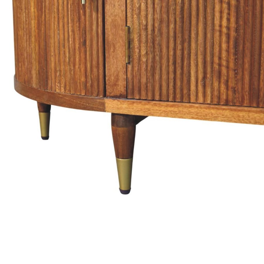 Ravello Curved 4-Door Sideboard - Image 7