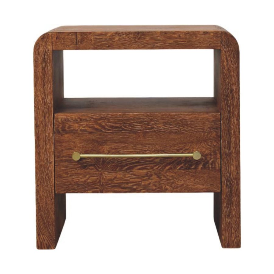 Curved Edge Bedside