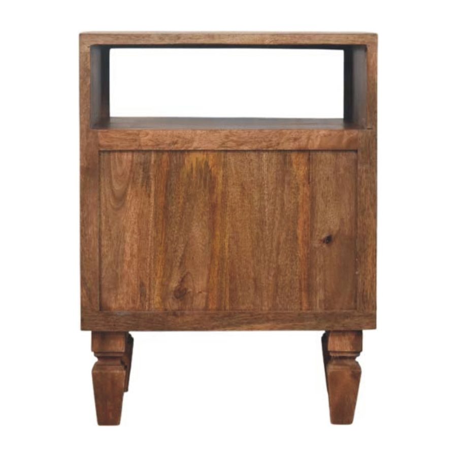 Arno Bedside in Golden Teak - Image 9