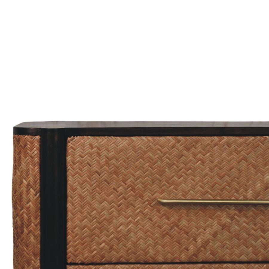 Havana Weave 3 Drawer Chest - Image 4