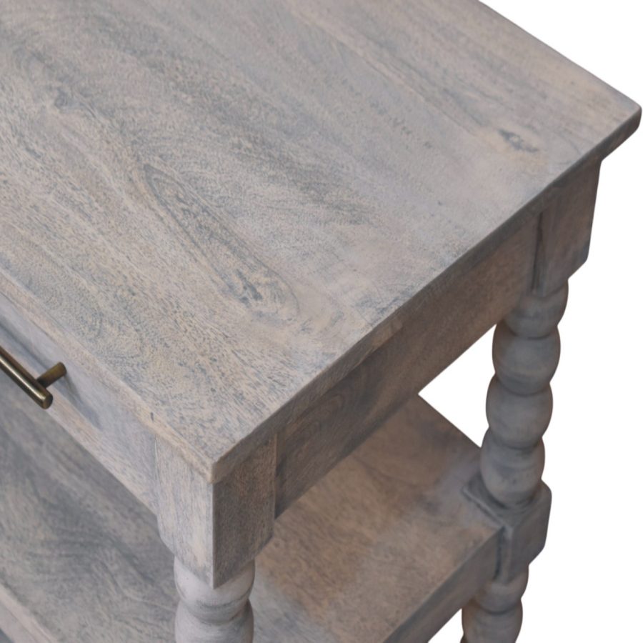 Barclay Acid Wash Side Table - Image 4