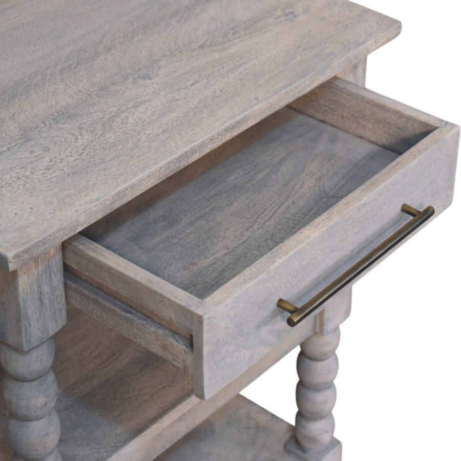 Barclay Acid Wash Side Table - Image 5
