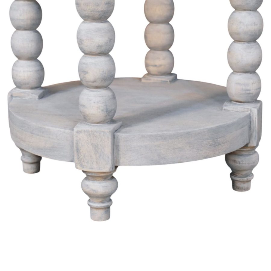 Ellsworth Round Side Table in Acid Wash - Image 6