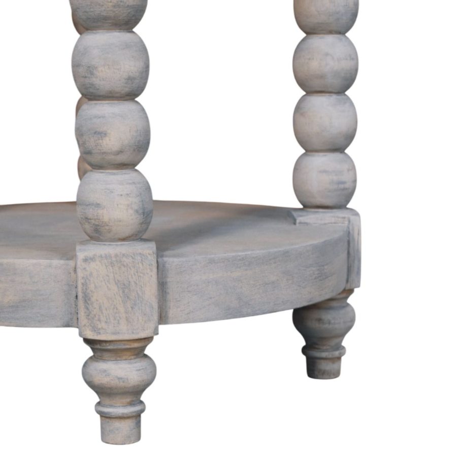 Ellsworth Round Side Table in Acid Wash - Image 7