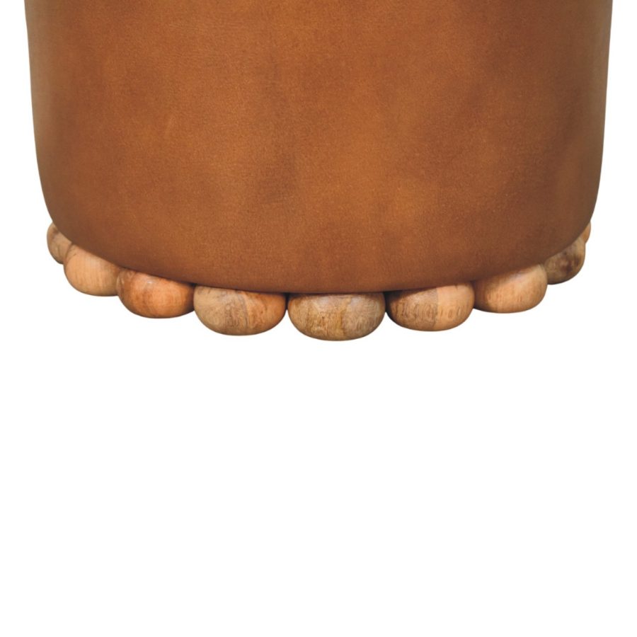 Bola Leather Stool - Image 7