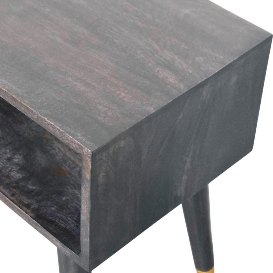 Mid-Century Open Bedside - Image 7
