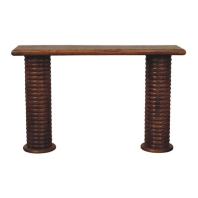 Sculpted Leg Console