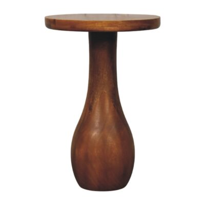 Curved Base Side Table