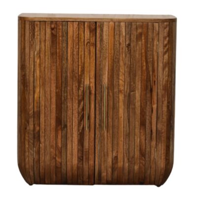 Fluted Curve Cabinet