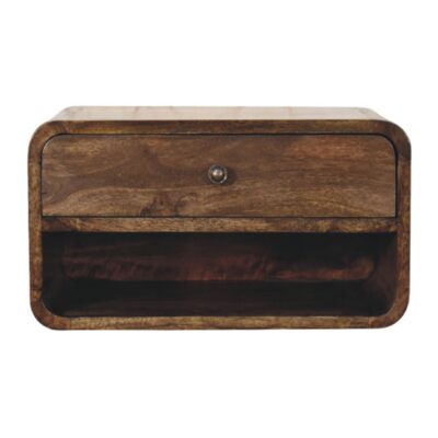 Rounded Edge 1-Drawer Bedside