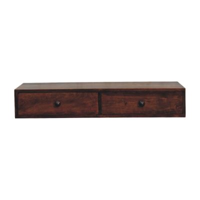 roasted almond slim console