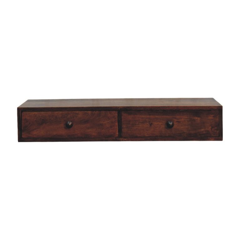roasted almond slim console