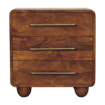 three drawer mini chest