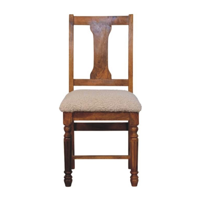 writing chair with turned legs