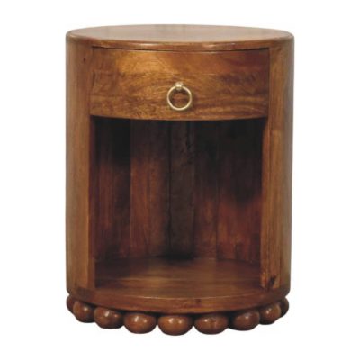 bola round side table