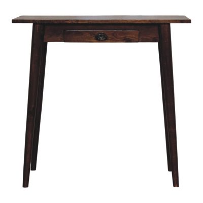 chestnut nordic writing desk